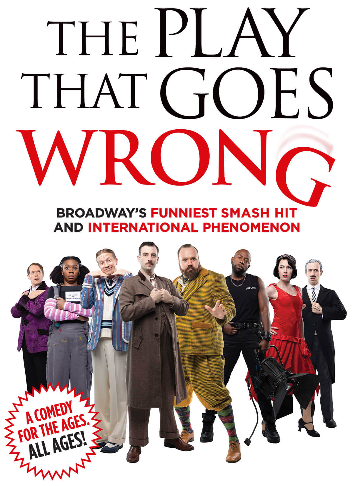 The Play That Goes Wrong on Broadway