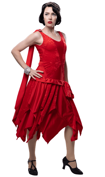 Red dress